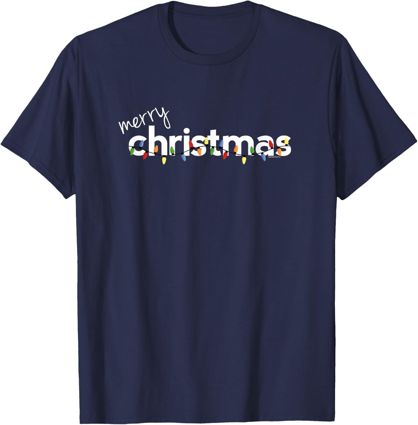 Christmas Shirts Women Kids | Merry Xmas Shirt Idea T-Shirt - T-Shirt | Navy