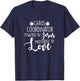 Chaos Coordinator Teacher Design Gift Powered By Jesus Women T-Shirt - T-Shirt | Navy