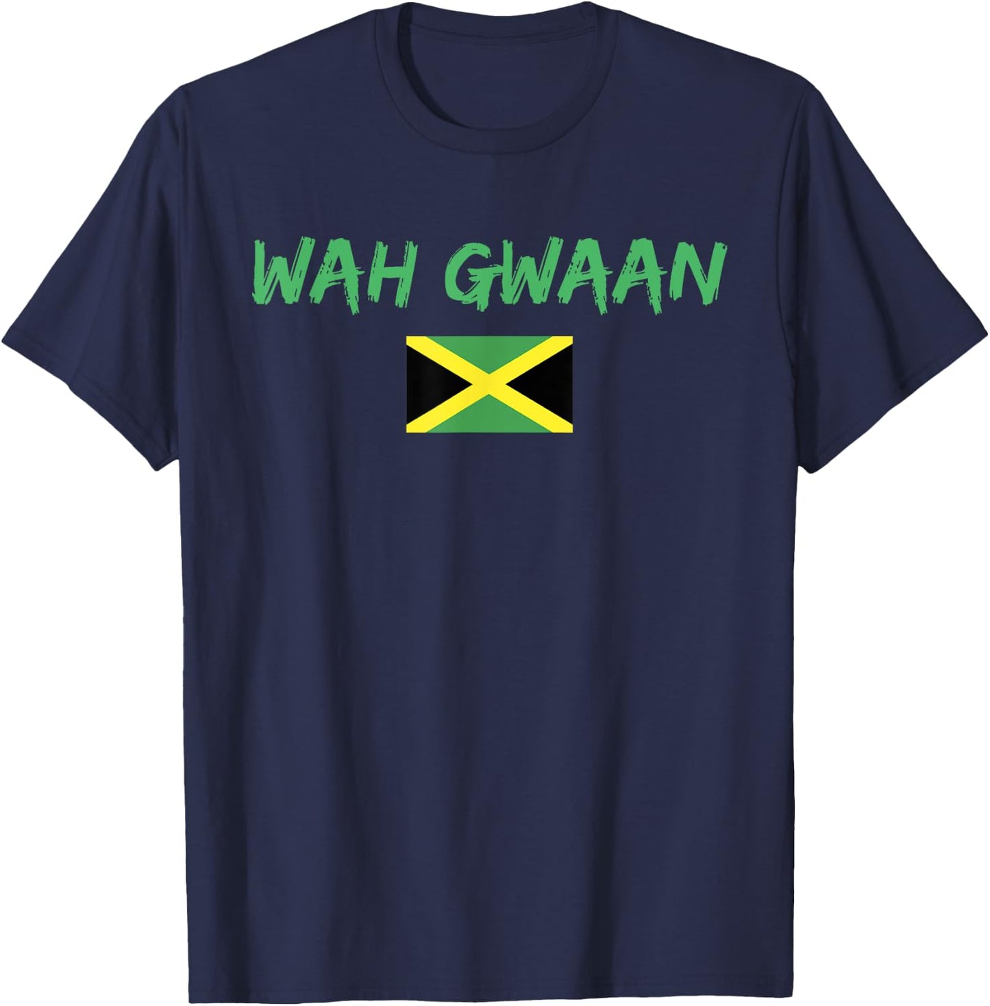Wah Gwaan Short-Sleeve T-Shirt - T-Shirt | Navy