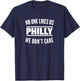 No One Likes Us We Don't Care Philly Sports T-Shirt - T-Shirt | Navy