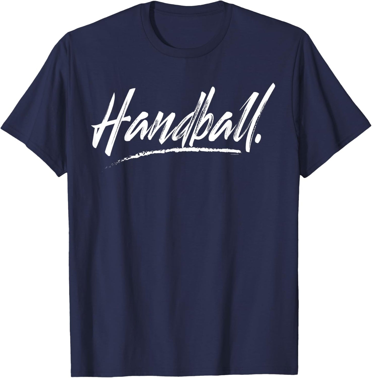 Cool Handball in an Aggressive Font T-Shirt - T-Shirt | Navy