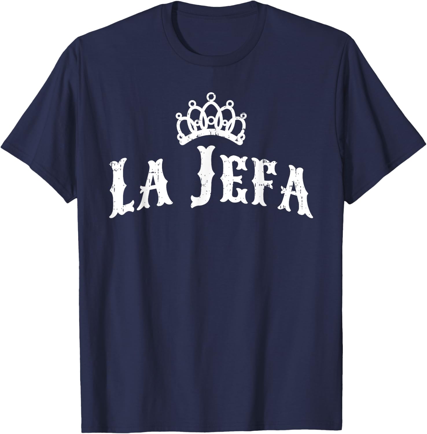 The Boss in Spanish Women's T-Shirt - T-Shirt | Navy