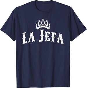 The Boss in Spanish Women's T-Shirt - T-Shirt | Navy