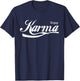 Enjoy Karma T-Shirt - T-Shirt | Navy