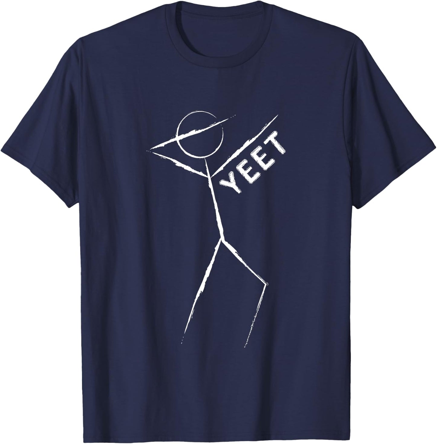 Yeet co Girls X-Small Black Meme T-Shirt - T-Shirt | Navy