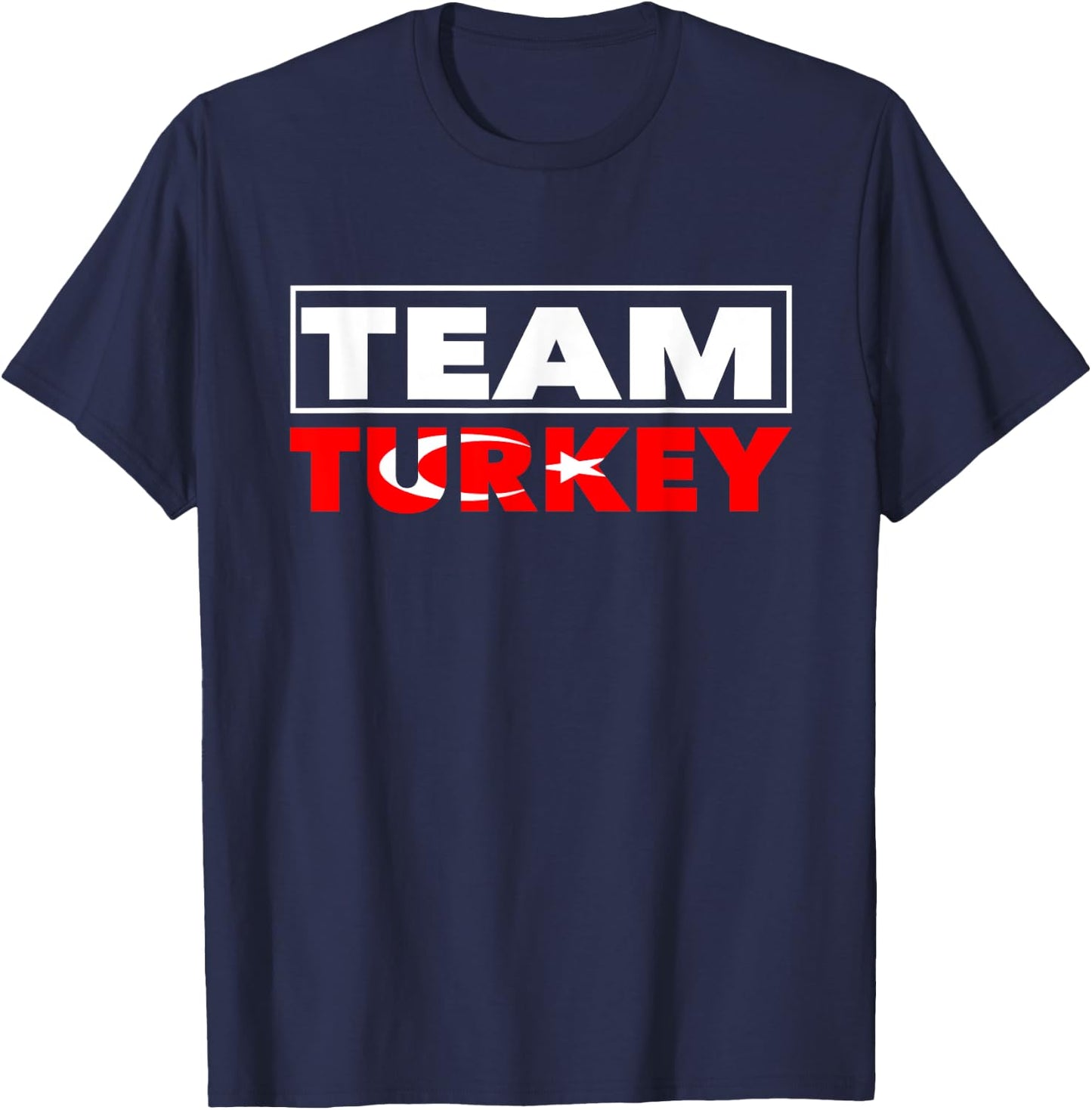 Team Turkey Country T-Shirt - T-Shirt | Navy