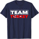 Team Turkey Country T-Shirt - T-Shirt | Navy