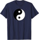 Big Yin Yang Black White Costume Cool Cute Christmas Gift T-Shirt - T-Shirt | Navy