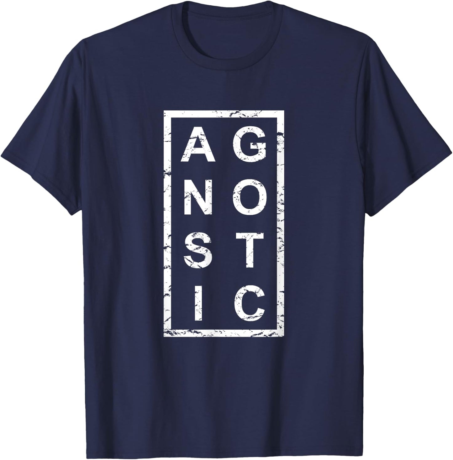 Stylish Agnostic T-Shirt - T-Shirt | Navy