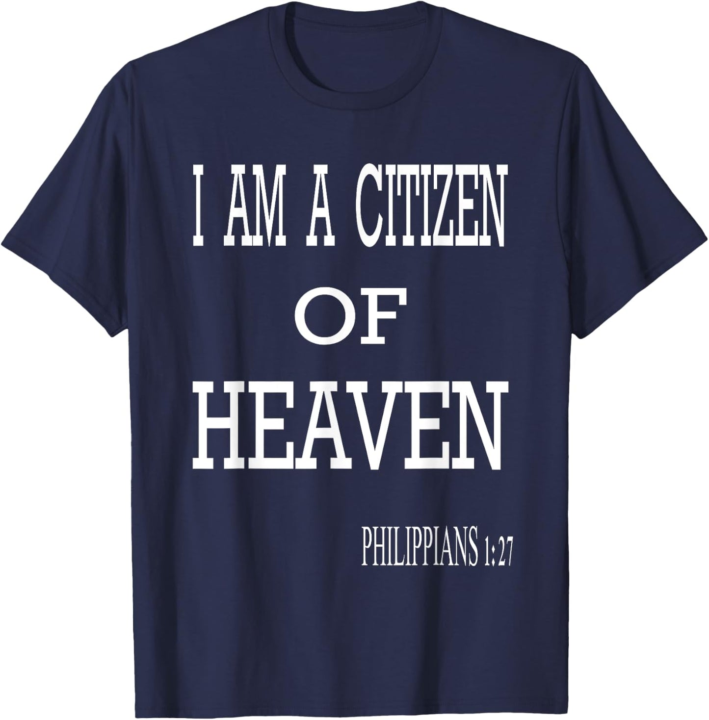 Citizen of Heaven T-Shirt - T-Shirt | Navy