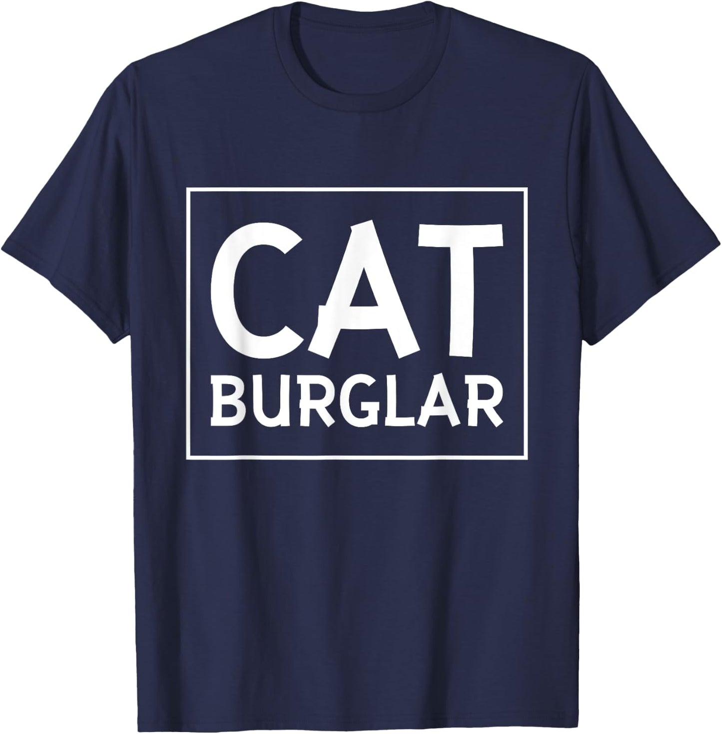Funny Cat Burglar Outlaw Thief T Shirt T-Shirt - T-Shirt | Navy