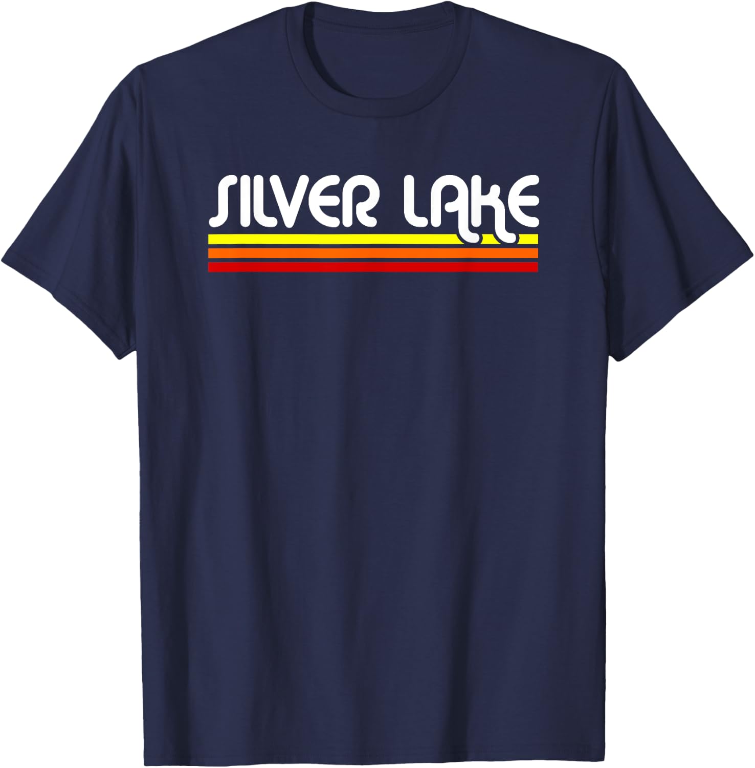 Silver Lake California T-Shirt - T-Shirt | Navy