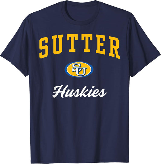 Sutter Union High School Huskies C3 T-Shirt - T-Shirt | Navy