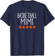 Cute Basketball Mimi Shirt Sports Shirt T-Shirt - T-Shirt | Navy