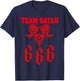Team Satan 666 Costume T-Shirt - T-Shirt | Navy