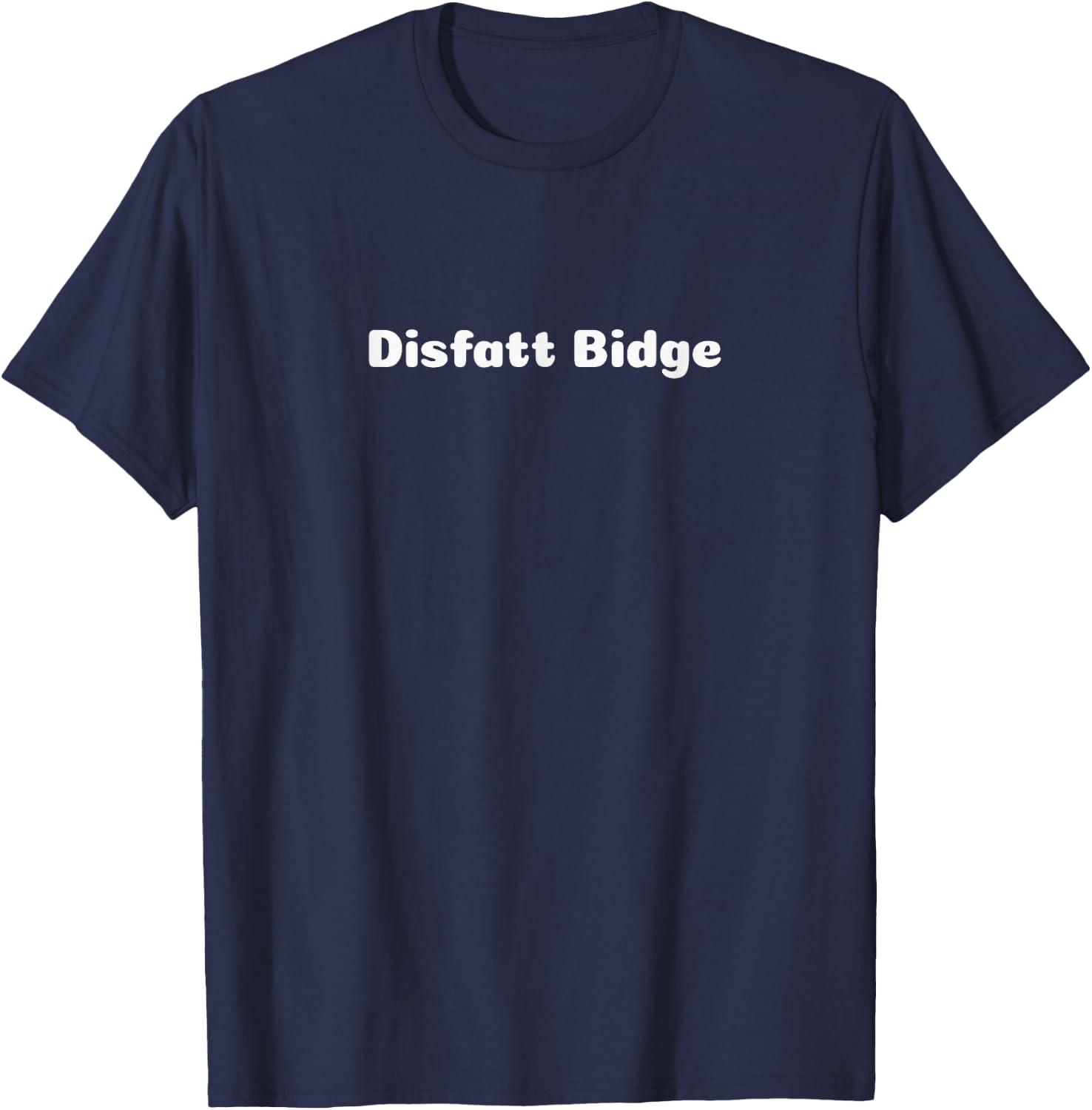 Disfatt Bidge T-Shirt - T-Shirt | Navy