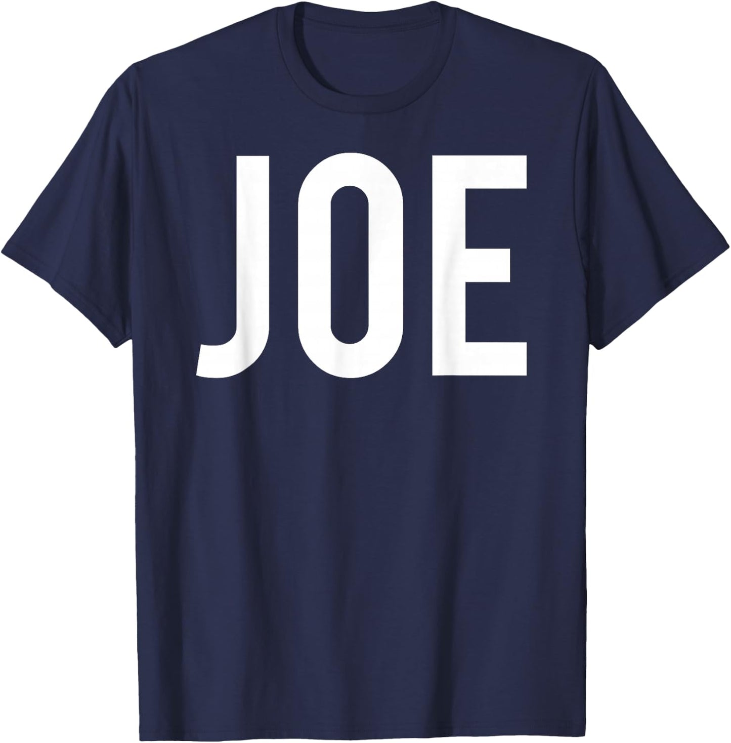 Joe T Shirt - Cool New Funny Name Fan Cheap Gift T-Shirt - T-Shirt | Navy