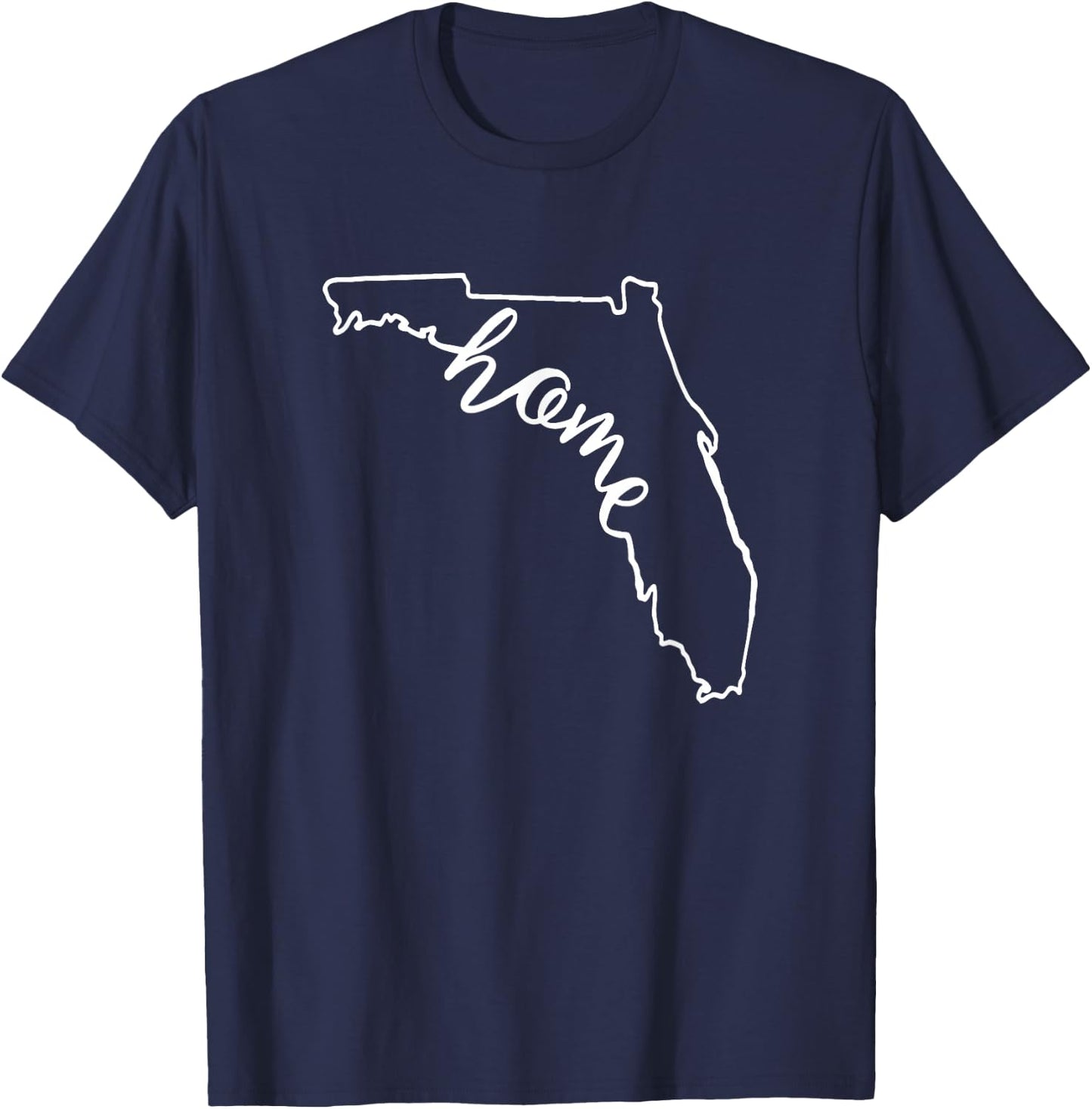 Florida Native Home Love T-Shirt - T-Shirt | Navy