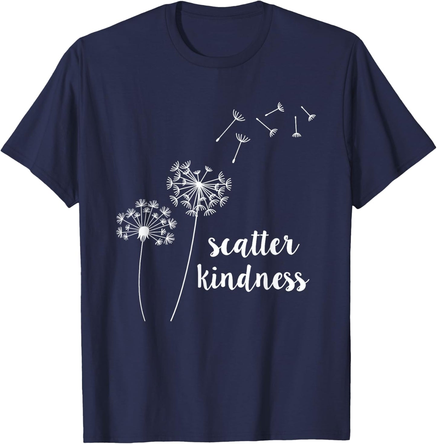 Scatter Kindness T-Shirt - T-Shirt | Navy
