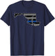 Maryland State Police Maryland State Trooper Baltimore Shirt T-Shirt - T-Shirt | Navy
