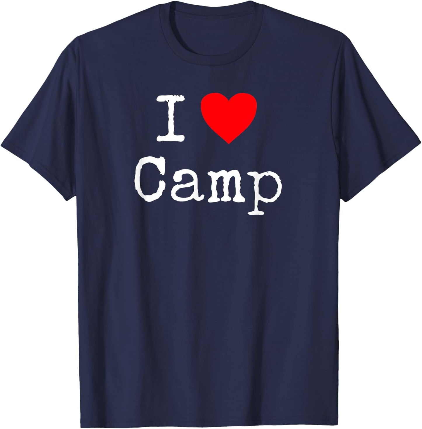 I Love Camp T-Shirt - T-Shirt | Navy