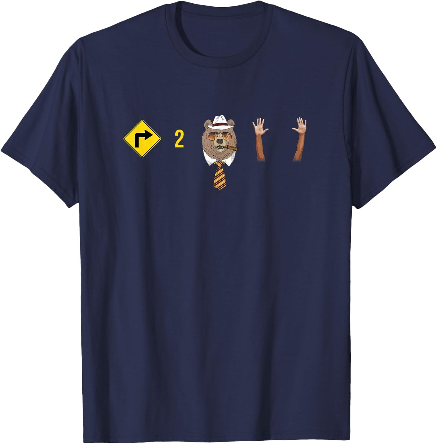 Right To Bear Arms Pro Gun Shirt Funny Patriotic Military TS T-Shirt - T-Shirt | Navy