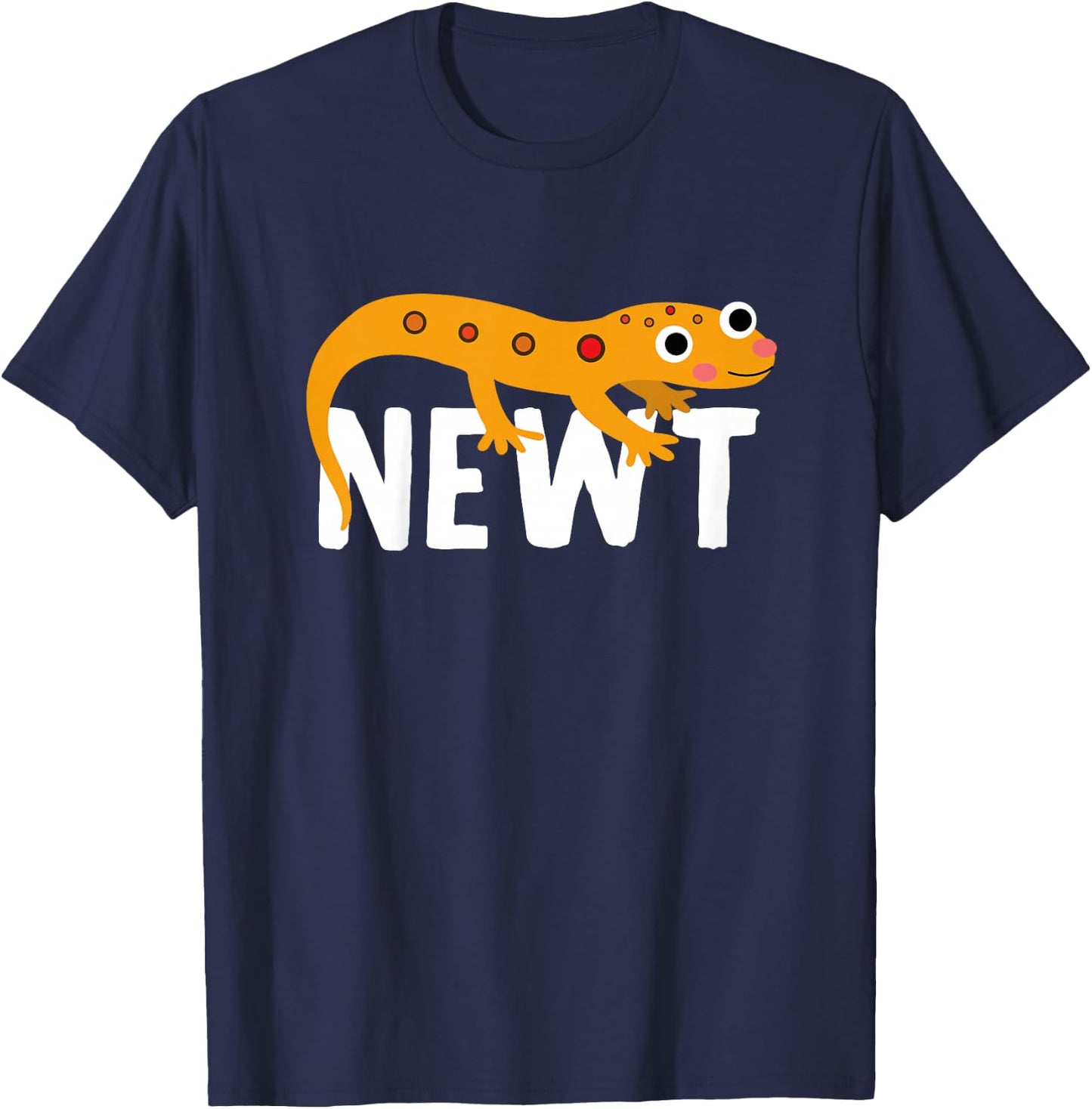 Newt Shirt For Boys Or Girls | Cute Newt Gift T-Shirt - T-Shirt | Navy