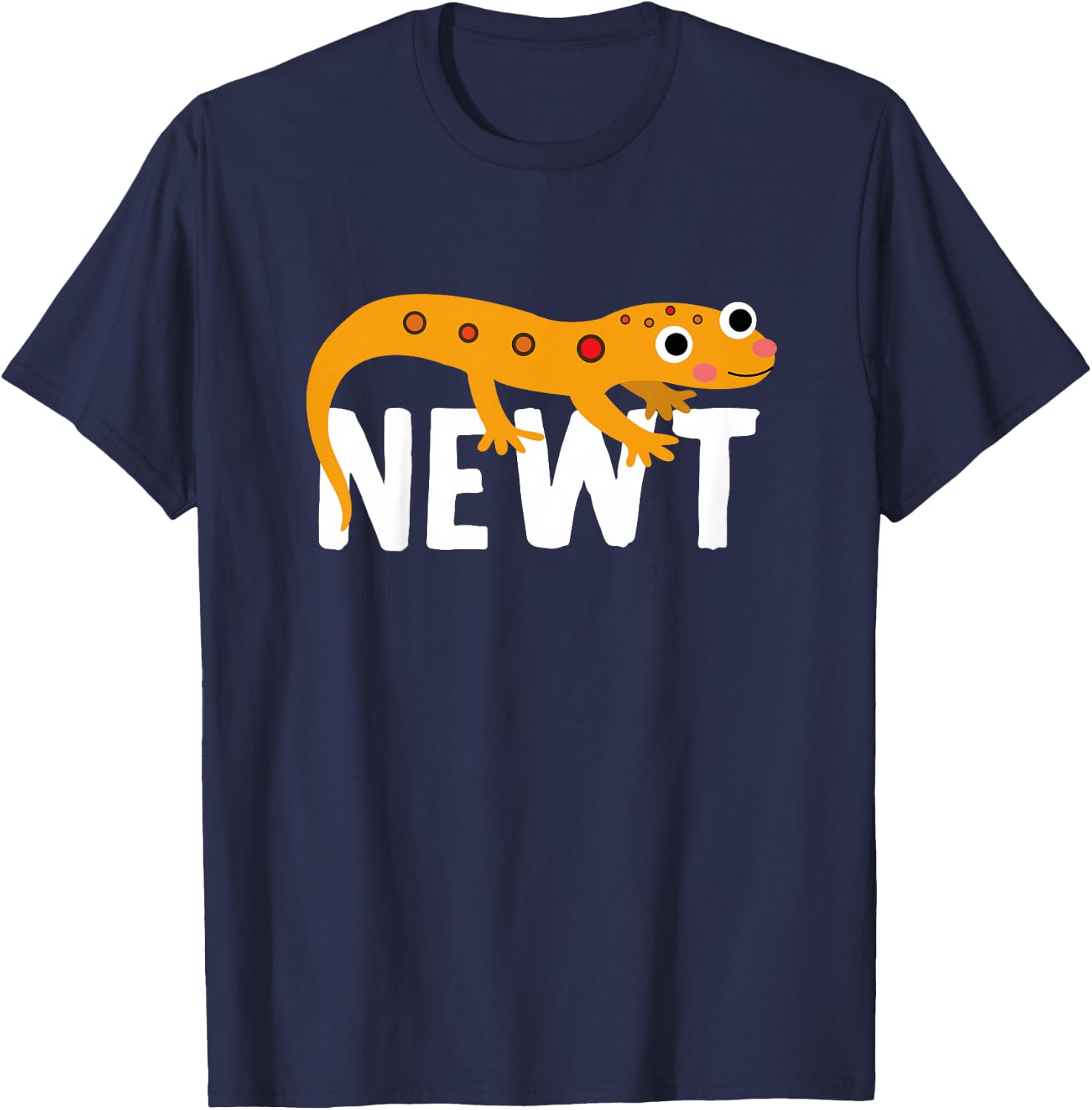 Newt Shirt For Boys Or Girls | Cute Newt Gift T-Shirt - T-Shirt | Navy