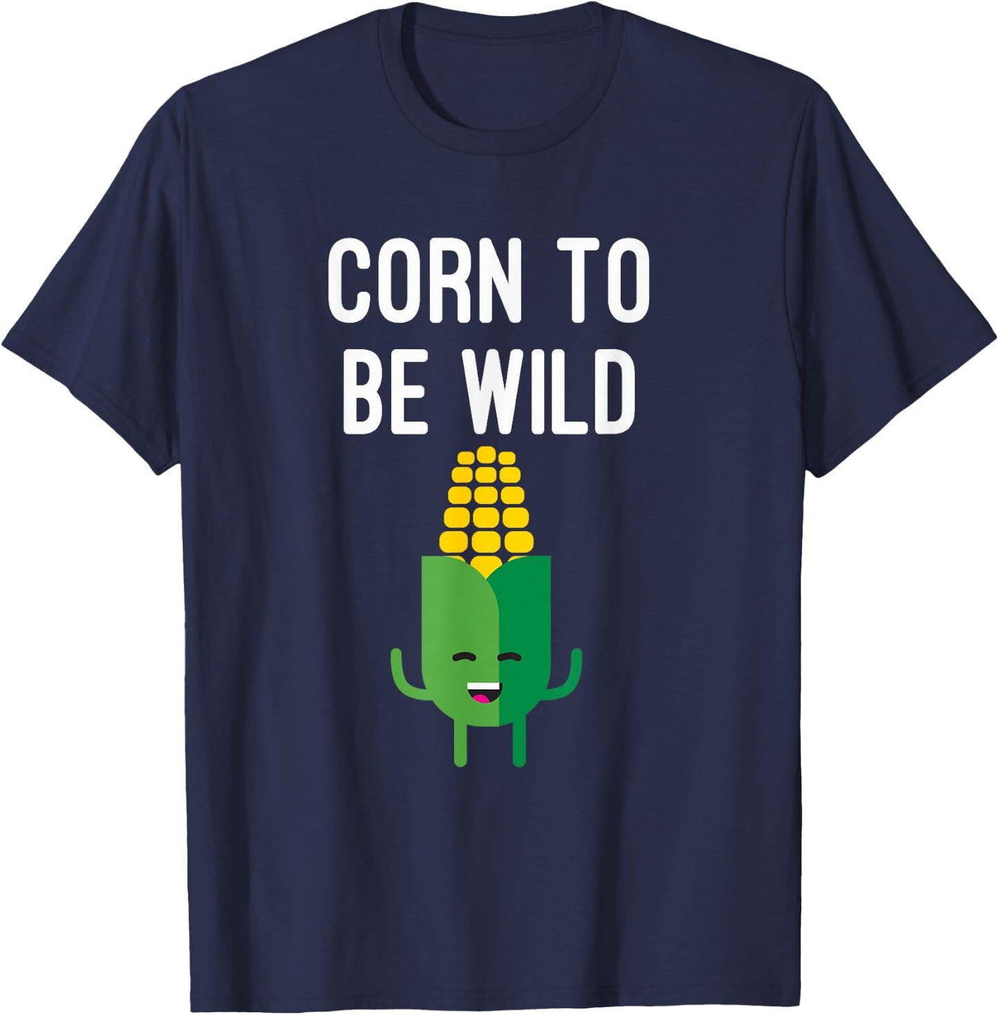 Corn To Be Wild T-Shirt - T-Shirt | Navy