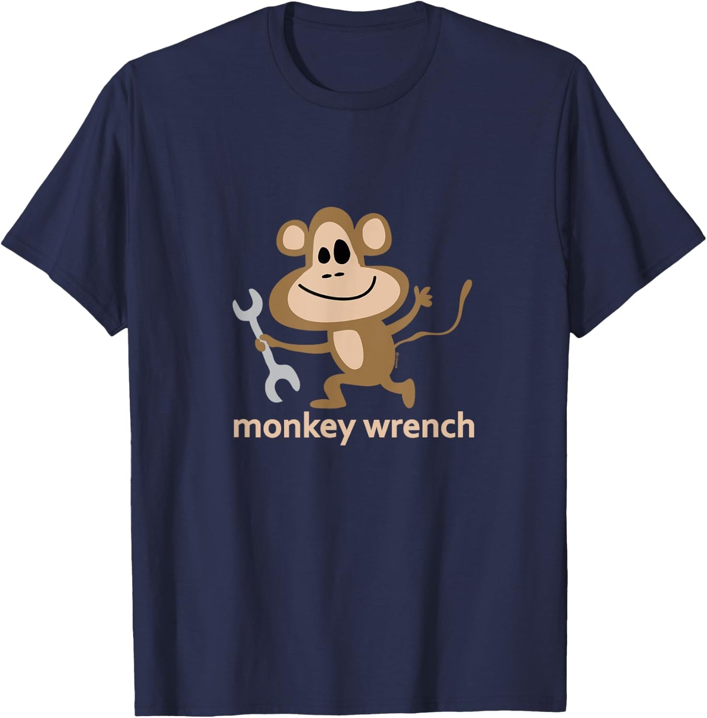 Monkey Wrench T-Shirt - T-Shirt | Navy