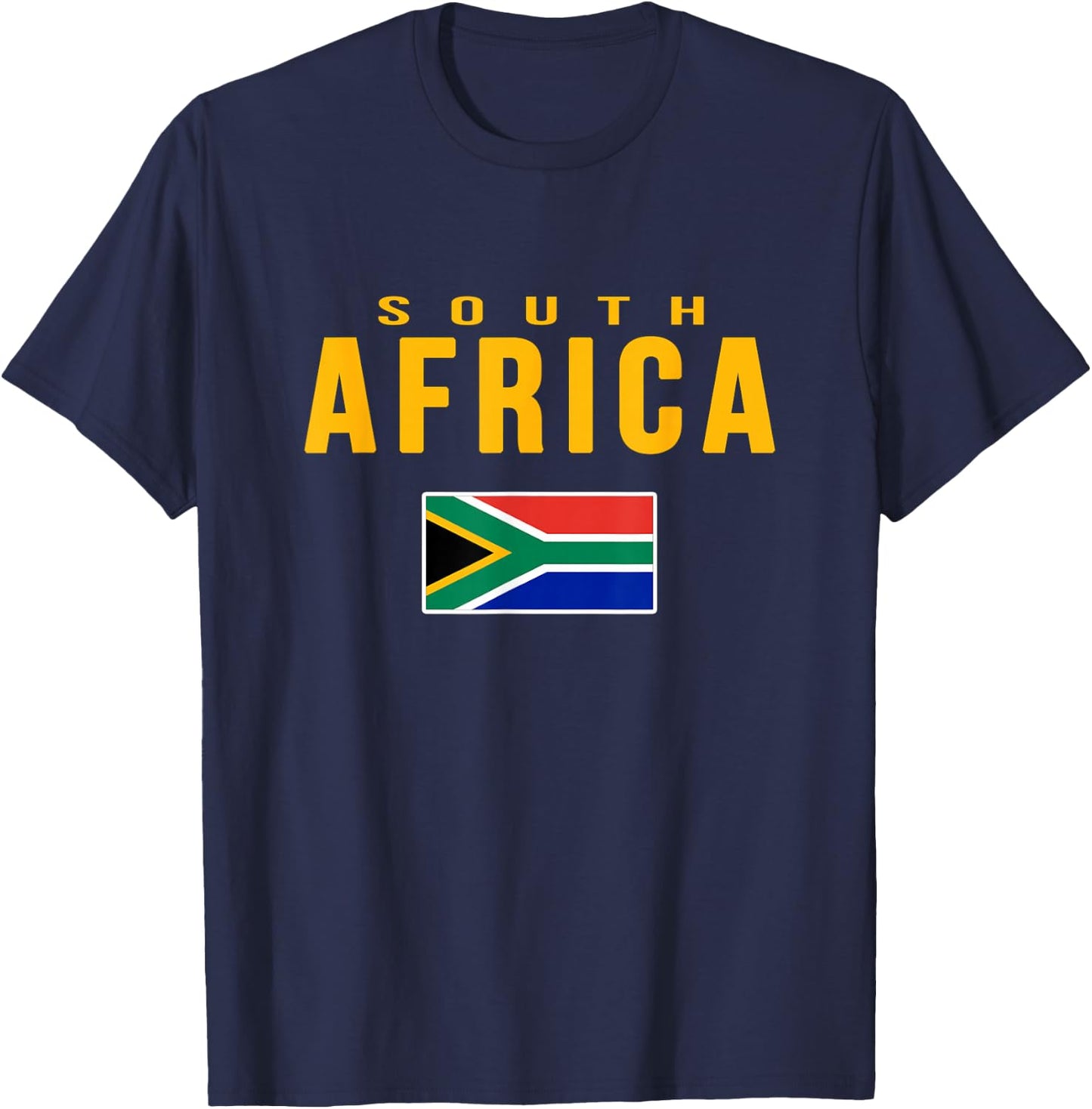 South Africa South African Flag T-Shirt - T-Shirt | Navy