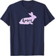 Honey Bunny Rabbit Easter Gift Shirt T-Shirt - T-Shirt | Navy