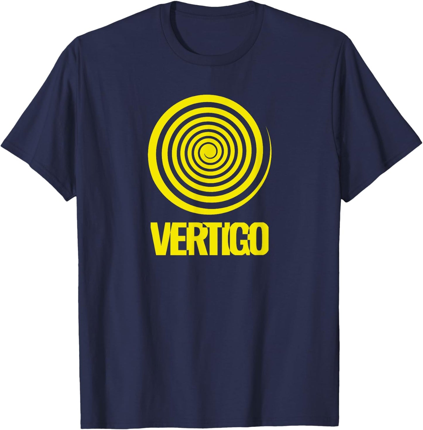 Vertigo Graphic Inspired T-Shirt - T-Shirt | Navy