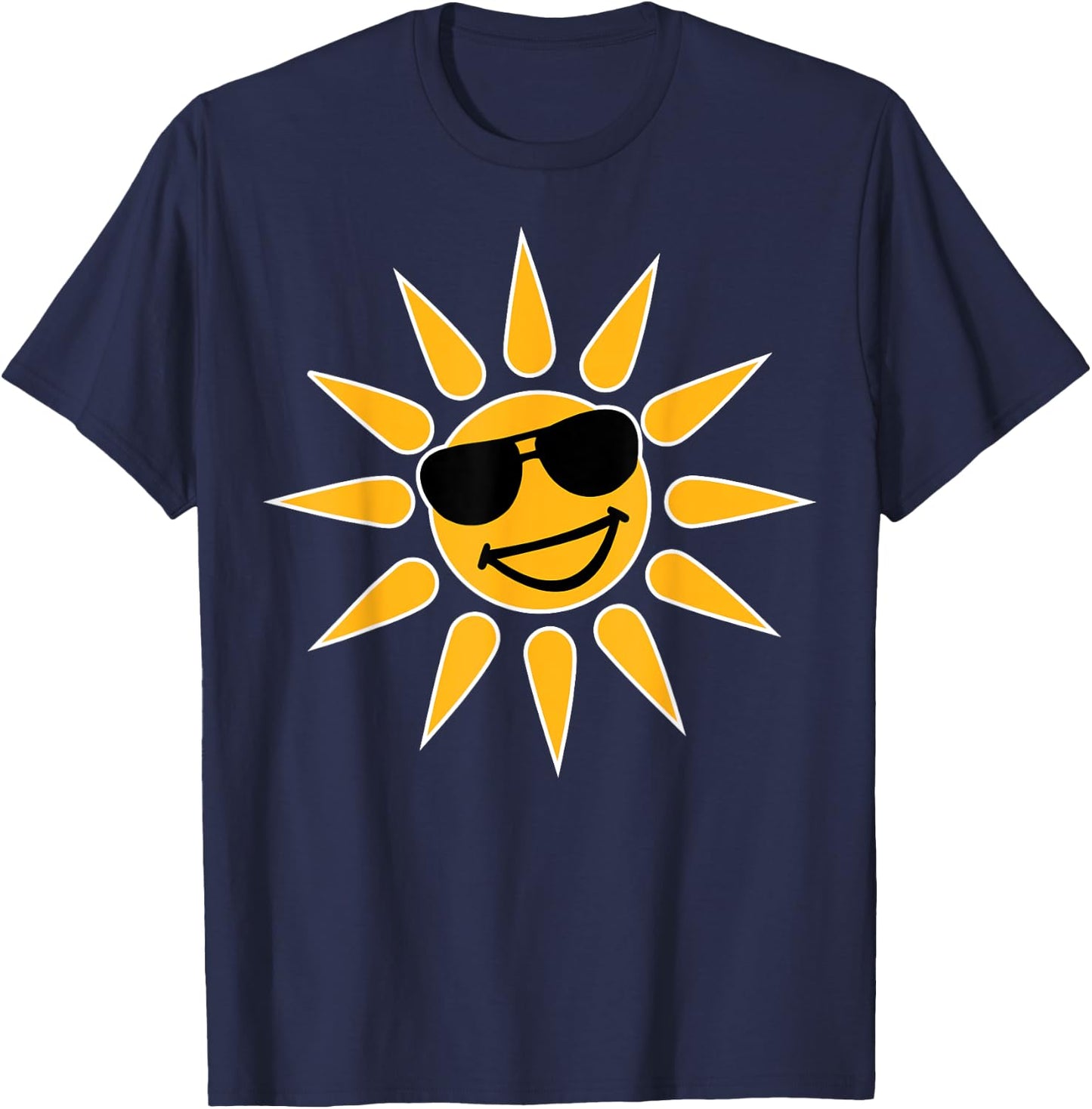 Happy sun T-Shirt - T-Shirt | Navy