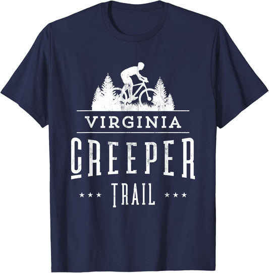 Virginia Creeper Trail T-Shirt - T-Shirt | Navy