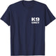 K9 Unit Uniform K-9 Team Officer Police Dog Handler On Duty T-Shirt - T-Shirt | Navy