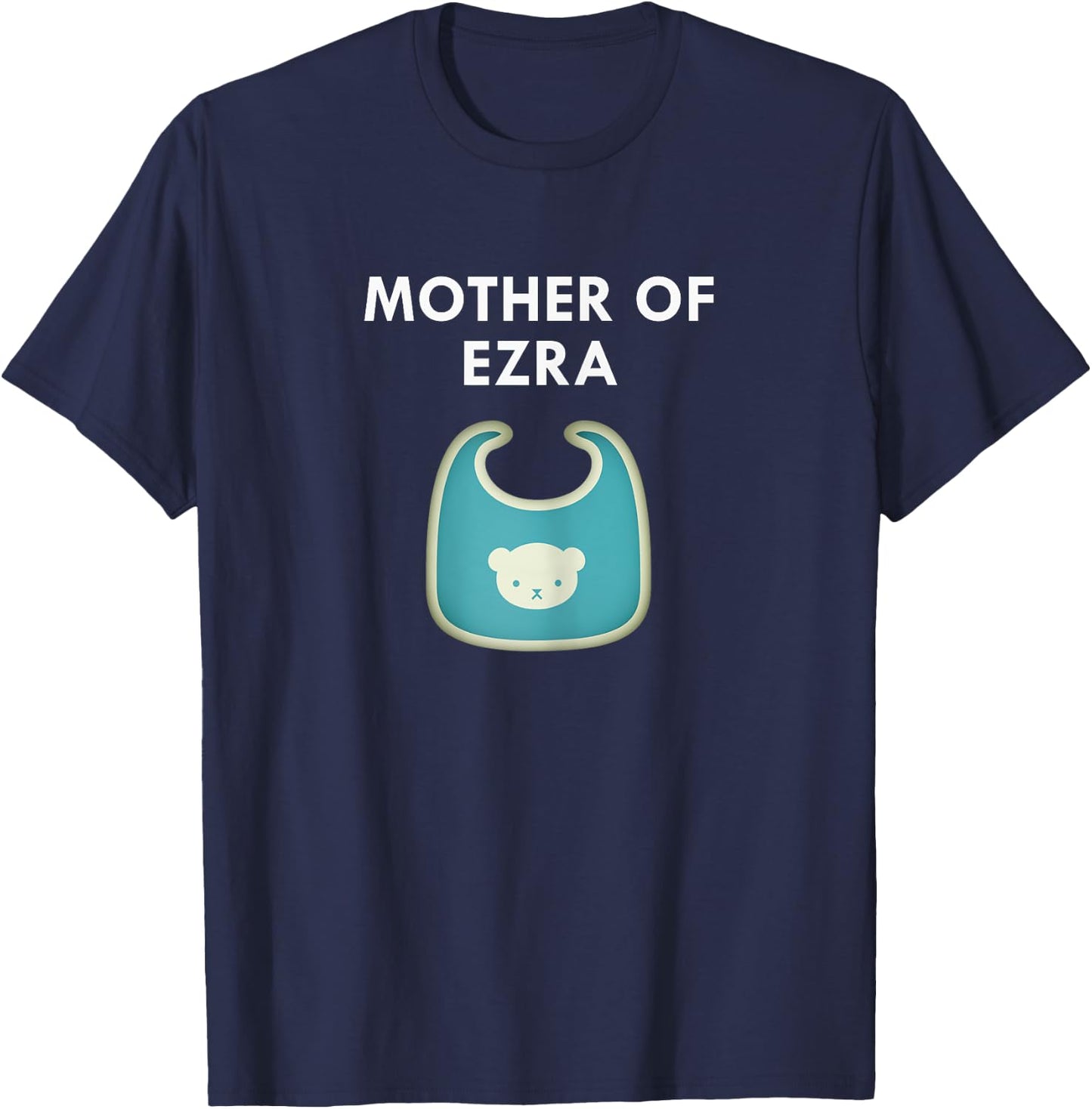 Mother Baby Ezra Newborn Boy Individual T Shirt T-Shirt - T-Shirt | Navy