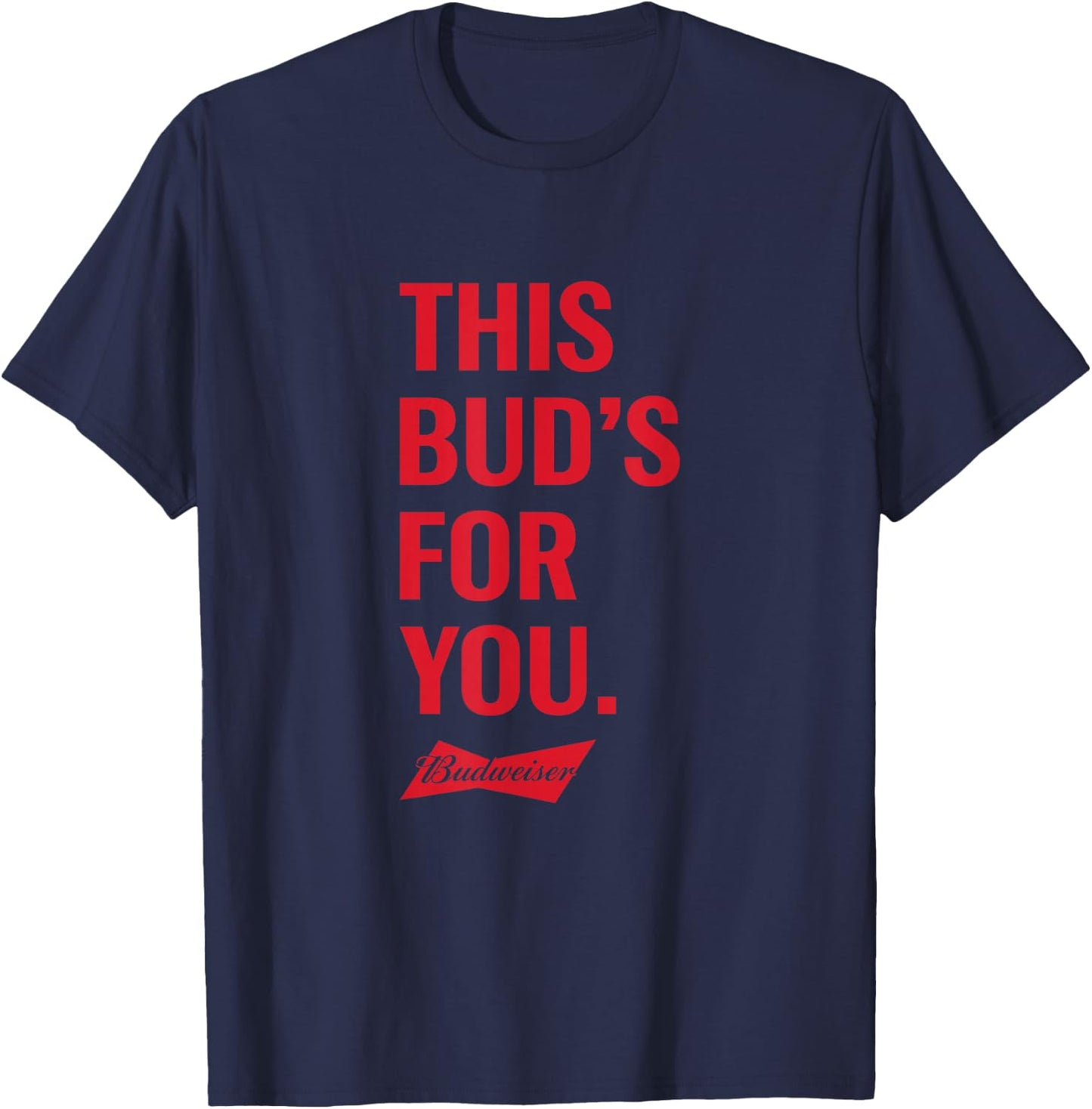 Budweiser 'This Bud's for You' T-Shirt - T-Shirt | Navy