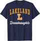 Lakeland High School Dreadnaughts C3 T-Shirt - T-Shirt | Navy