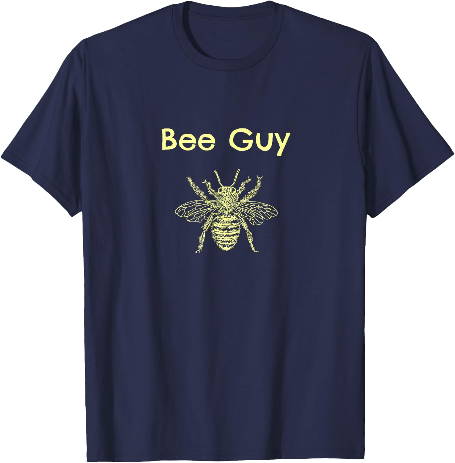 Bee Guy Shirt, Beekeeper T shirt, Beekeeping T-Shirt - T-Shirt | Navy