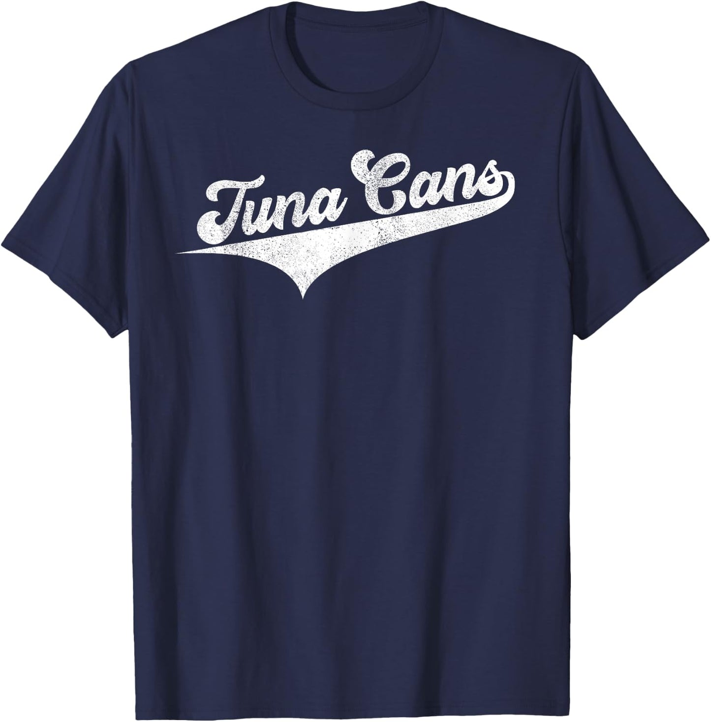 Vintage Tuna Cans Team T-Shirt - T-Shirt | Navy