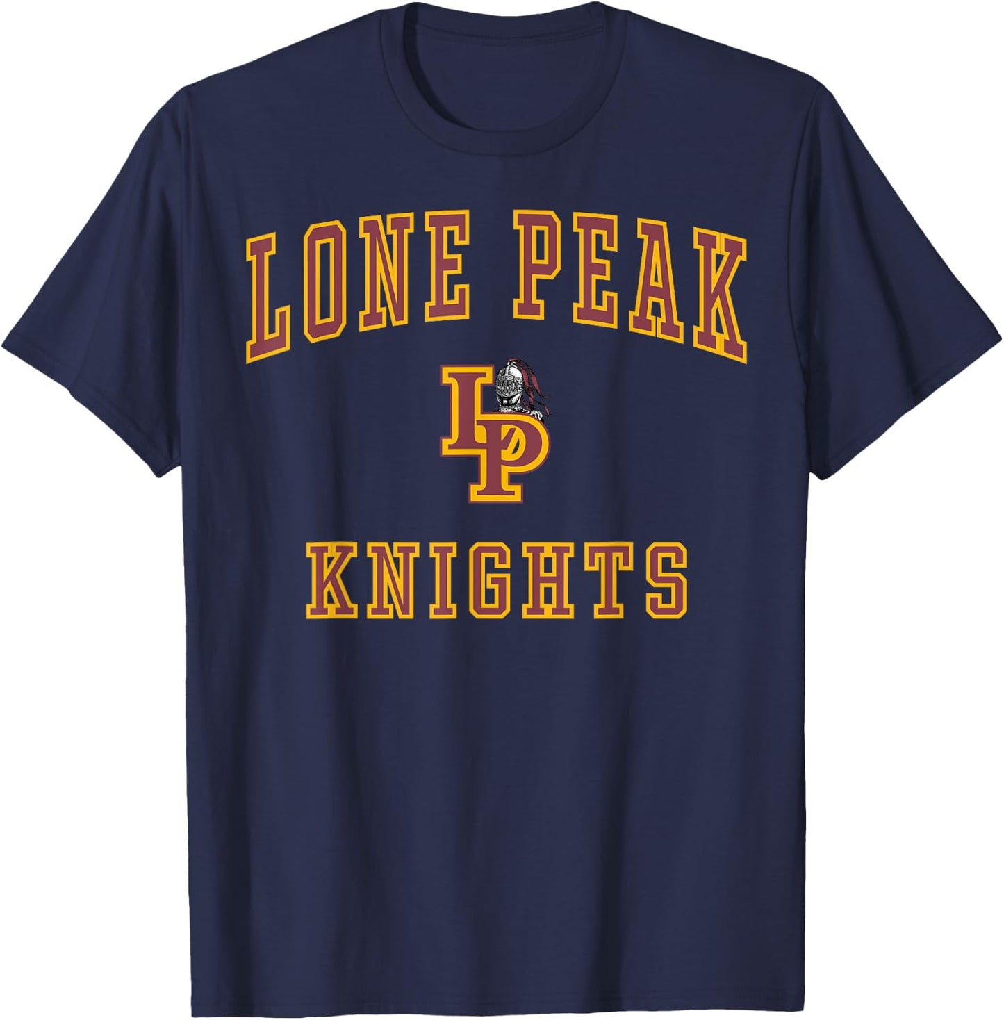 Lone Peak High School Knights C1 T-Shirt - T-Shirt | Navy