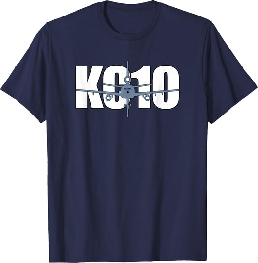 KC10 Extender Air Force Pilot Gifts Aircrew Boom Aviation T-Shirt - T-Shirt | Navy
