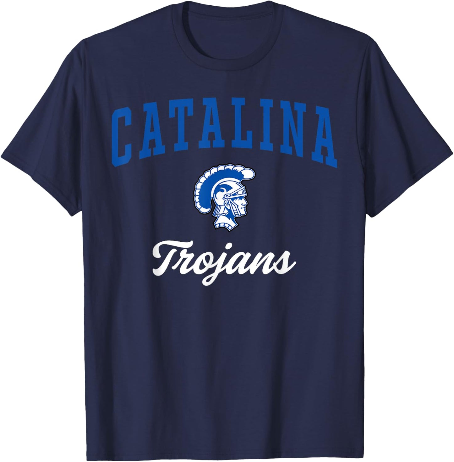 Catalina Magnet High School Trojans C3 T-Shirt - T-Shirt | Navy