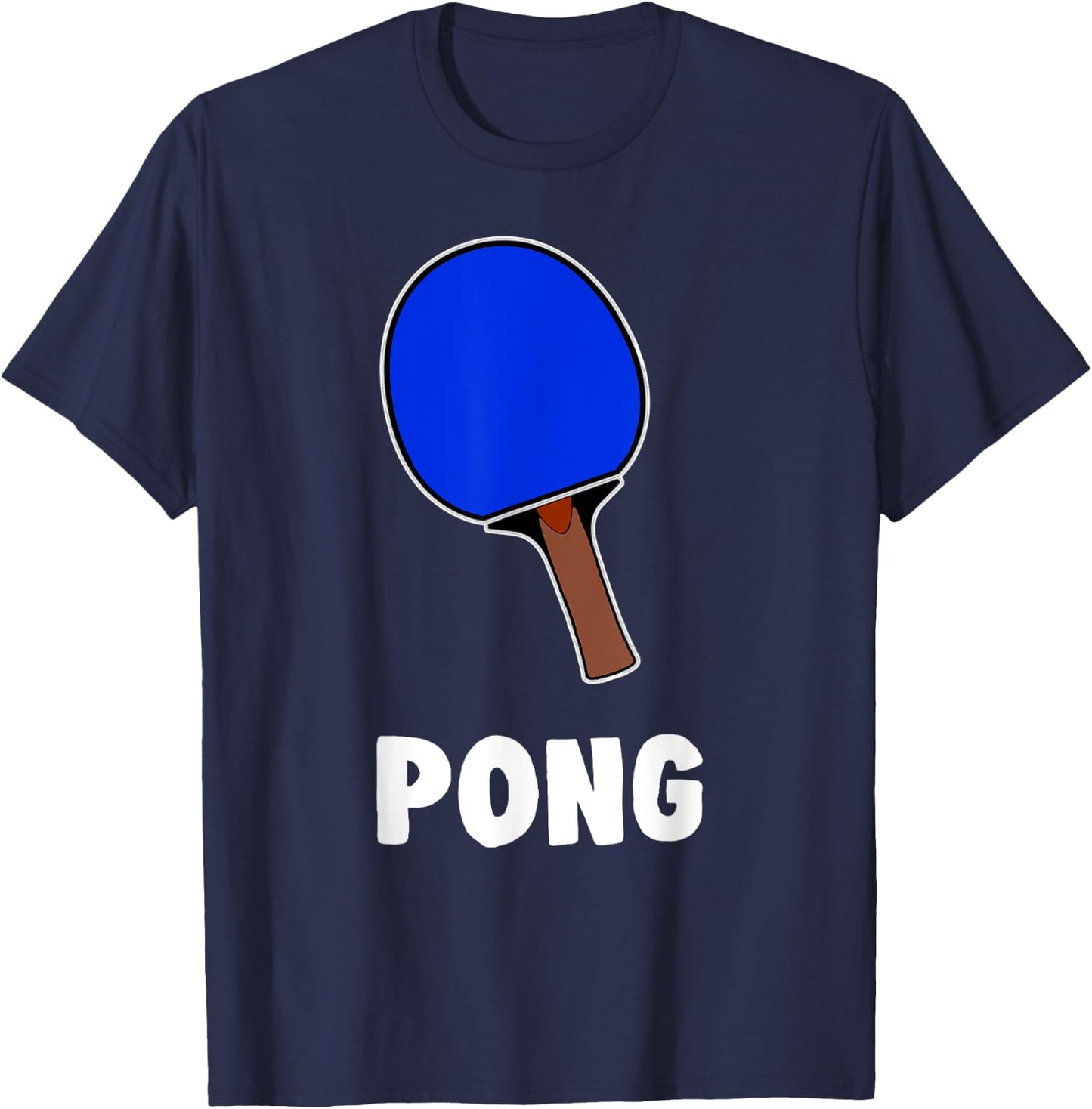 Couple Matching Halloween Costumes Pong Table Tennis T-Shirt - T-Shirt | Navy