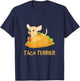 Taco Terrier - Funny Taco Dog Pun Women Kids T-Shirt - T-Shirt | Navy