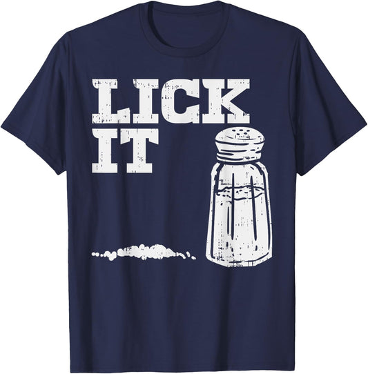 Lick It Salt Matching Group Cinco De Mayo Drinking Team T-Shirt - T-Shirt | Navy