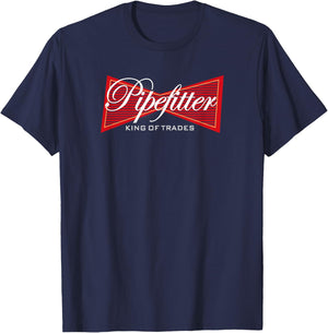 Steamfitter Pipefitter Gift Piping Fitter T-Shirt - T-Shirt | Navy