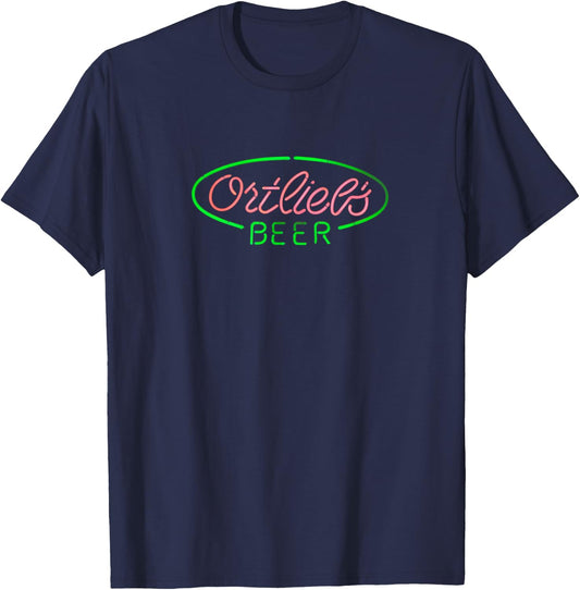 Ortlieb's Beer T-Shirt - T-Shirt | Navy