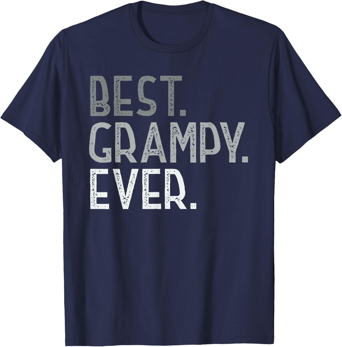 Best Grampy Ever Gifts from Grandchildren Cute Grampy T-Shirt - T-Shirt | Navy